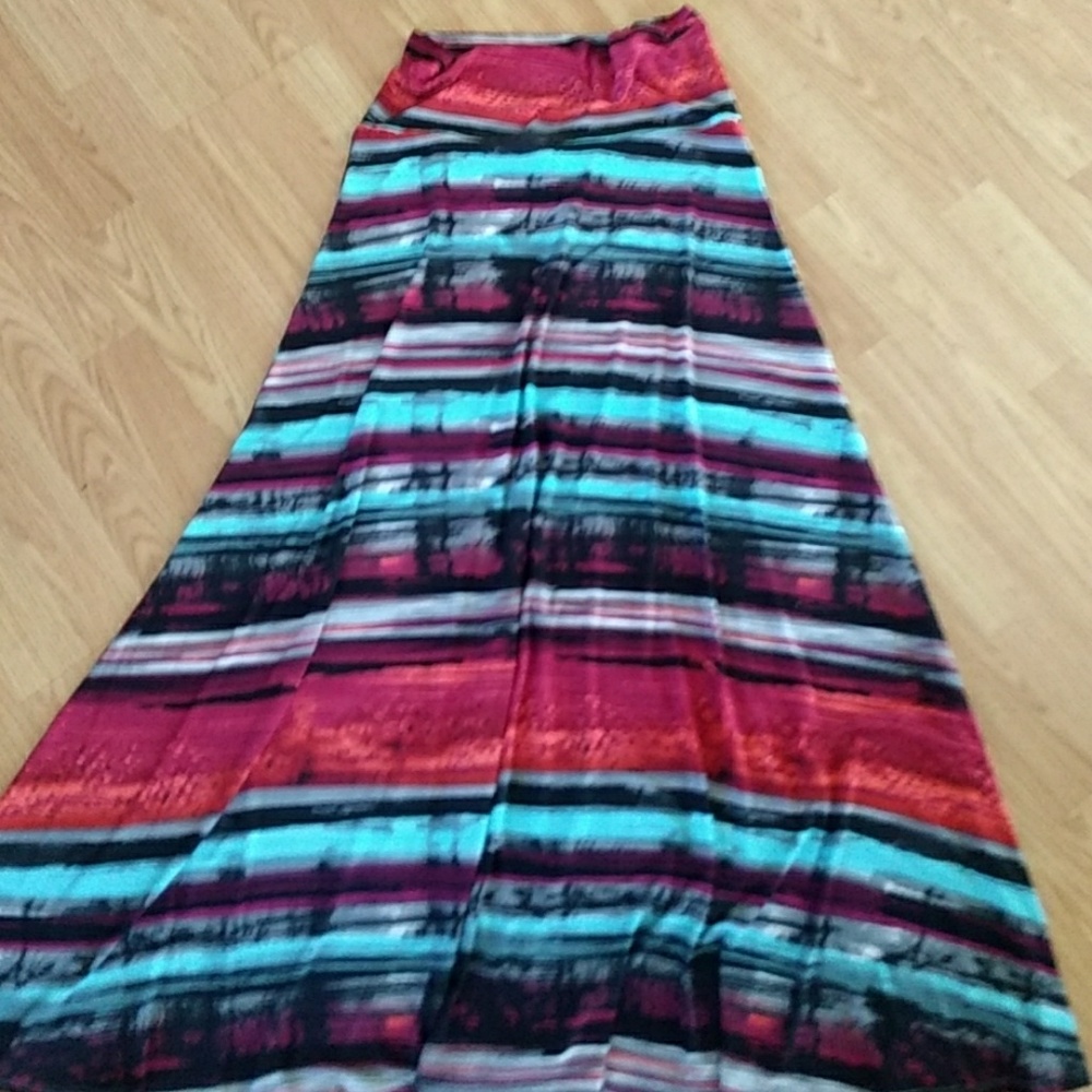maxi skirt-Piphany (honey & lace)